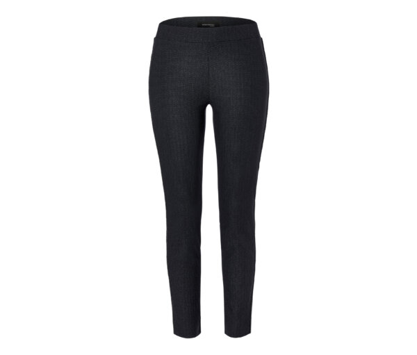 Tchibo - Stretchhose mit dekorativem Tape - Damen - Gr. 36 - schwarz