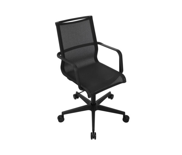 Topstar Bürostuhl »Sitness Life 40« - 57x62x84cm - schwarz - Polyester / Stahl / Kunststoff