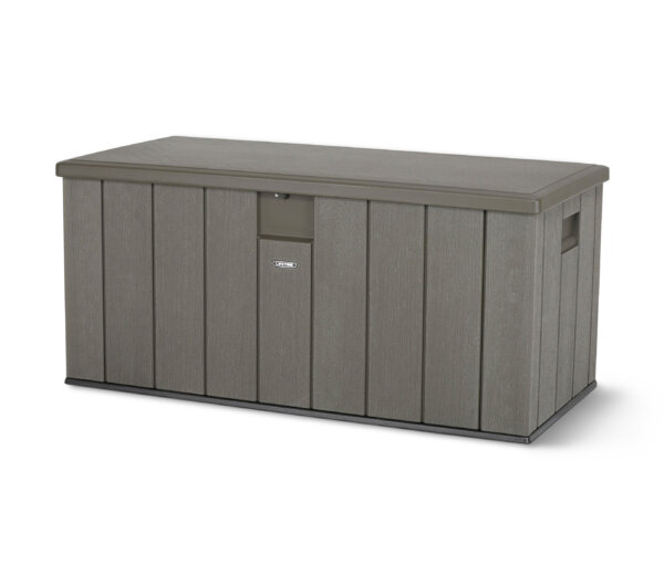 Tchibo - Auflagenbox - 151x72x69cm - grau - Polyethylen / Metall