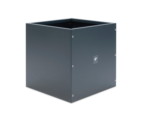 Herstera Garden Hochbeet Blumenkasten - 50x50x50cm - anthrazit - Stahl