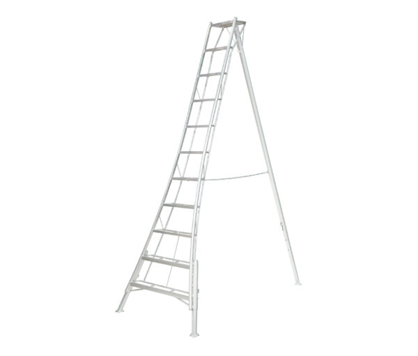 Niwaki-3-Holm-Gartenleiter »Gscs-330« - silber