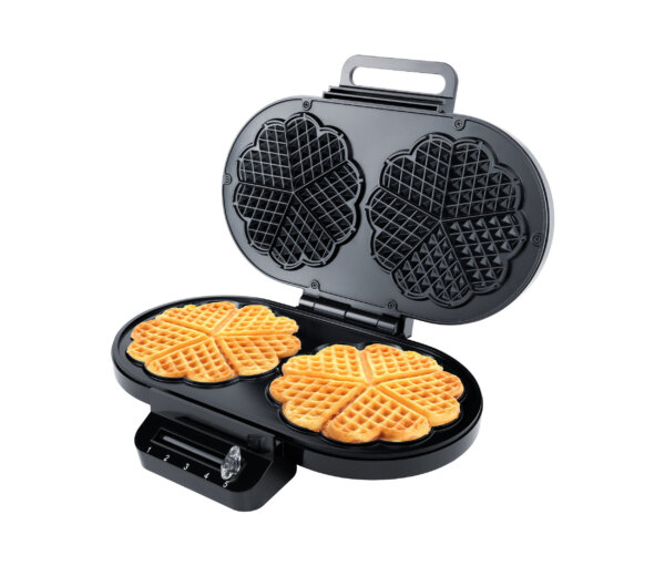 Steba-Doppel-Waffeleisen »WE 2« - schwarz