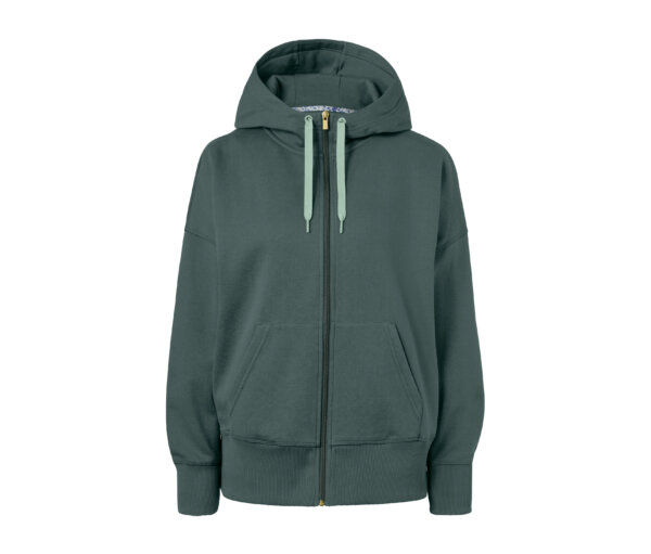 Tchibo - Sweatjacke - Damen - Gr. XXL - dunkelgrün