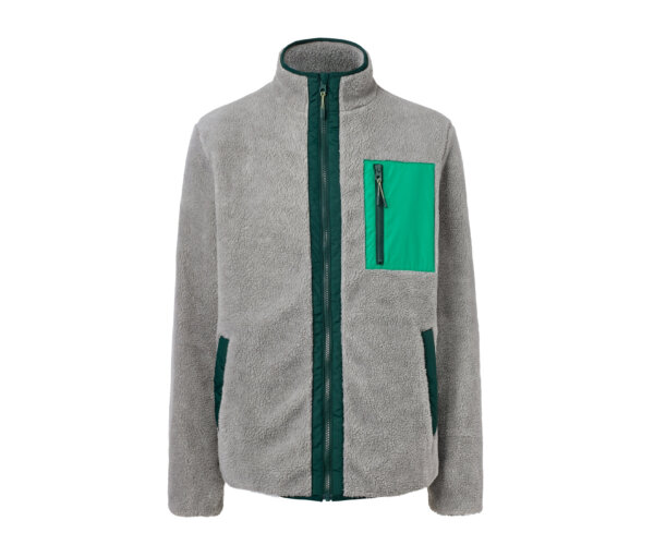 Tchibo - Wendejacke - Herren - Gr. S - dunkelgrün