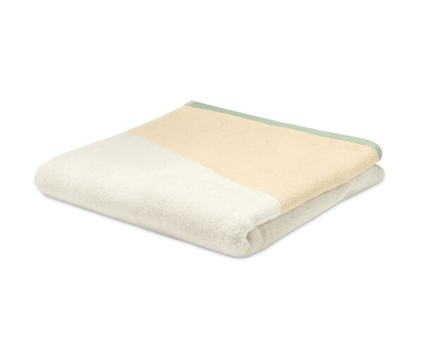 Tchibo - Jacquard-Badetuch - grün