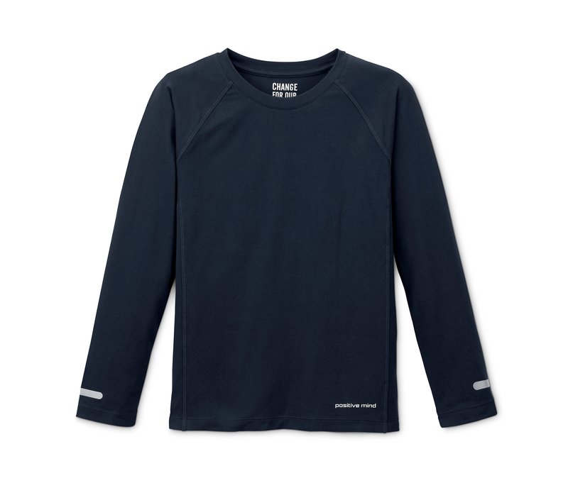 Tchibo - Funktionsshirt aus recyceltem Material - Jungen - Gr. 122/128 - dunkelblau