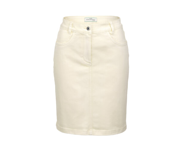 Tchibo - Jeansrock - Damen - Gr. 44 - weiß