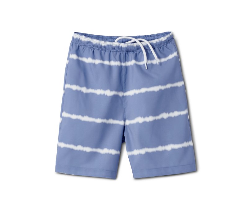 Tchibo - Badeshorts aus recyceltem Material - Jungen - Gr. 170/176 - blau/print