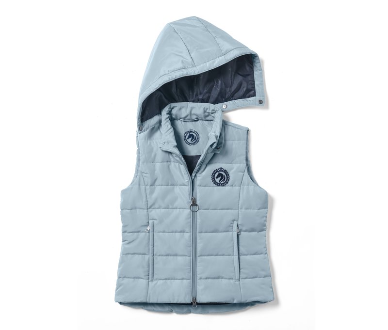 Tchibo - Reitweste mit recyceltem Material - Mädchen - Gr. 122/128 - dunkelblau