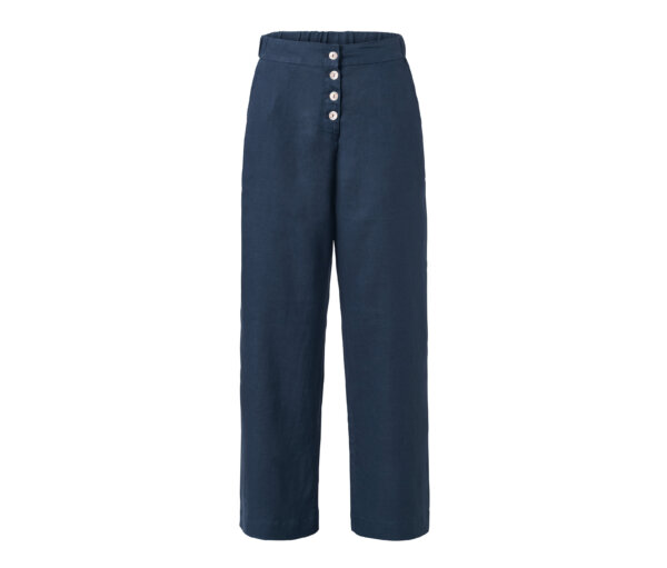 Tchibo - Leinenhose - Damen - Gr. 46 - dunkelblau