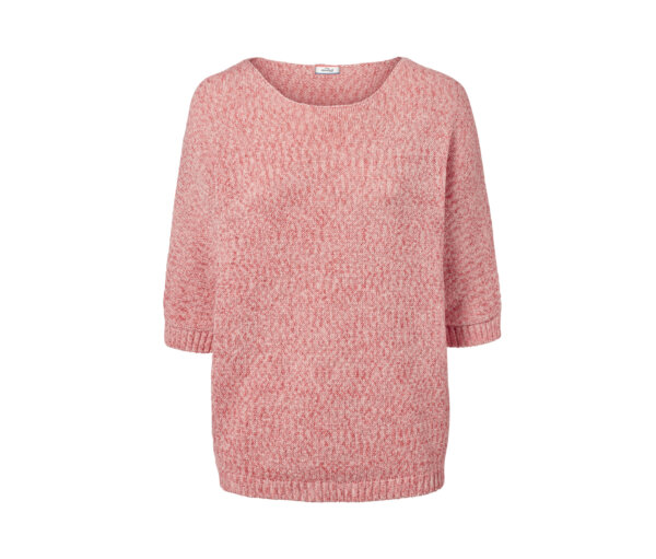 Tchibo - Sommerlicher Strickpullover aus Bändchengarn - Damen - Gr. M - koralle