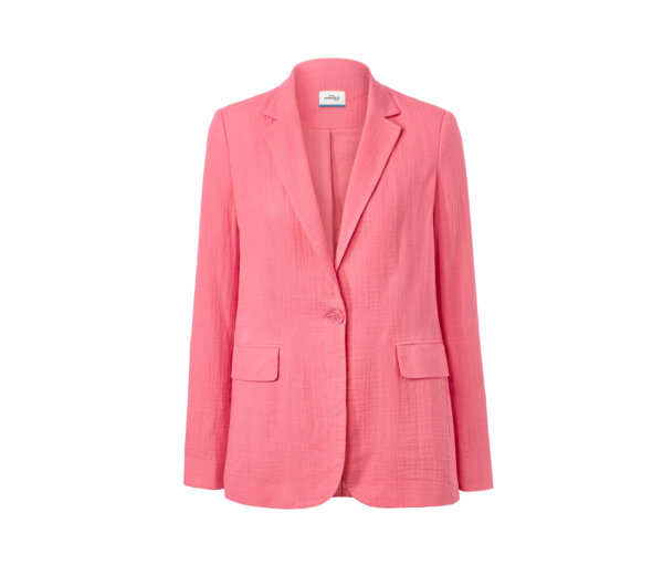 Tchibo - Musselin-Blazer - Damen - Gr. 46 - koralle