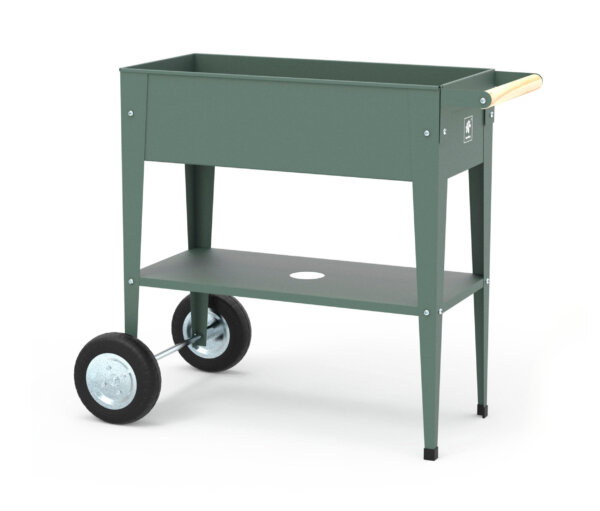 Herstera Garden Kräuterfabrik - 75x35x80cm - olivgrün - Stahl