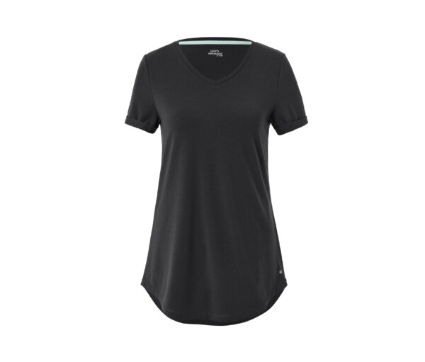 Tchibo - Sport-Longshirt - Damen - Gr. M - schwarz