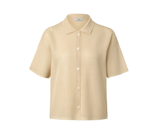 Tchibo - Cardigan mit Kragen - Damen - Gr. L - braun