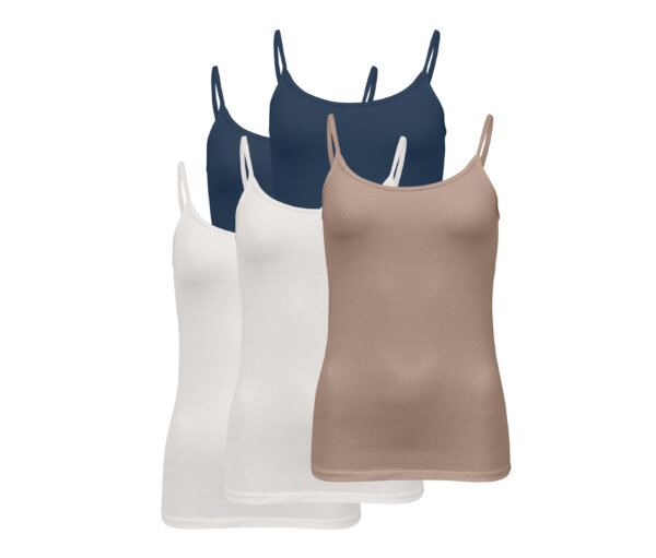 Tchibo - 5 Hemdchen - Damen - Gr. S - weiß