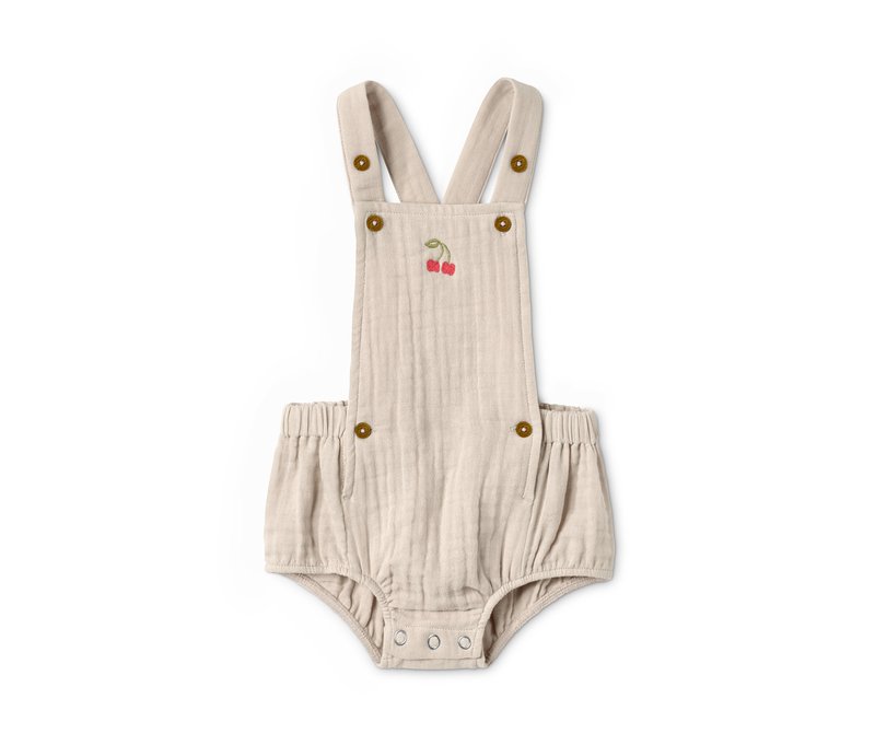 Tchibo - Baby-Strampler - Mädchen - Gr. 98/104 - braun