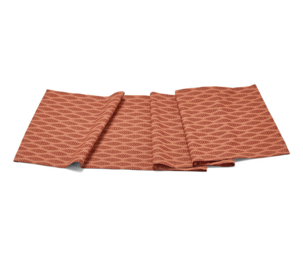 Tchibo - Baumwoll-Tischläufer - terrakotta