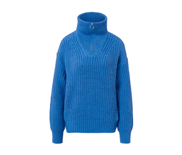 Tchibo - Grobstrick-Troyer - Damen - Gr. L - blau