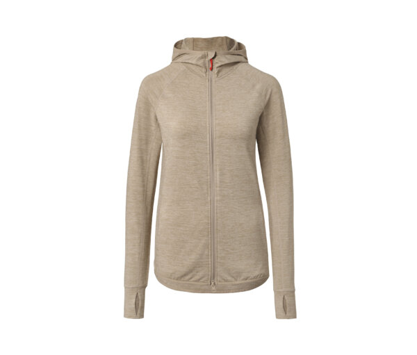 Tchibo - Kapuzenjacke »Softtouch« - Damen - Gr. M - beige