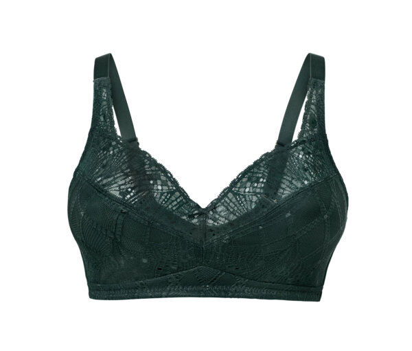 Tchibo - Soft-BH - Damen - Gr. 80E - dunkelgrün