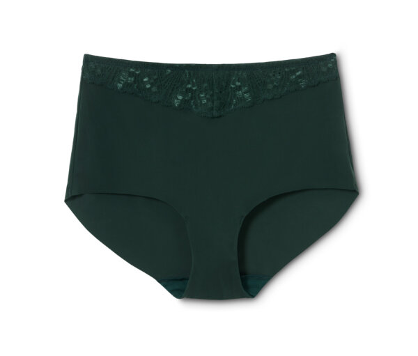 Tchibo - Highwaist-Panty - Damen - Gr. M - dunkelgrün