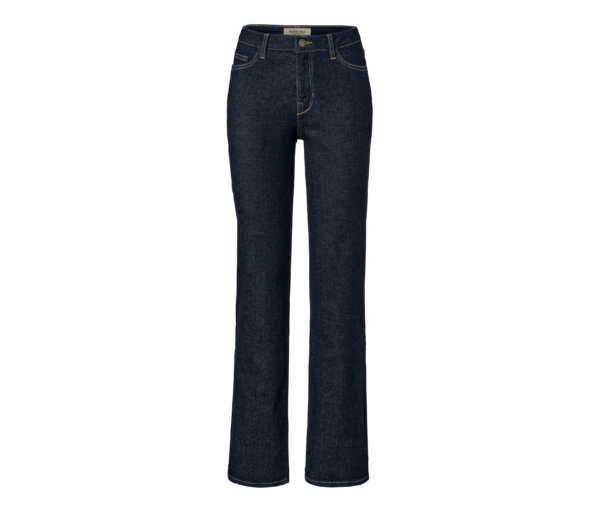 Tchibo - Straight-Denim »Fit Kira« - Damen - Gr. 36 - dunkelblau