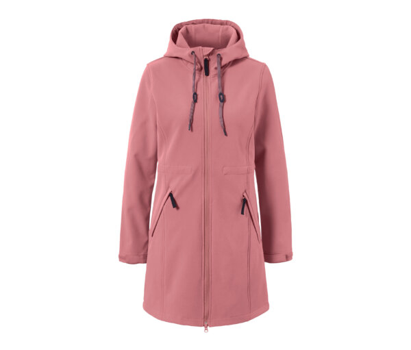Tchibo - Softshell-Mantel - Damen - Gr. 48 - rosé