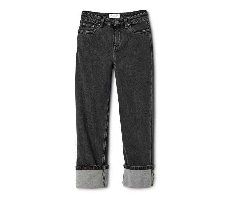 Tchibo - Bootcut-Jeans - Mädchen - Gr. 158/164 - dunkelgrau