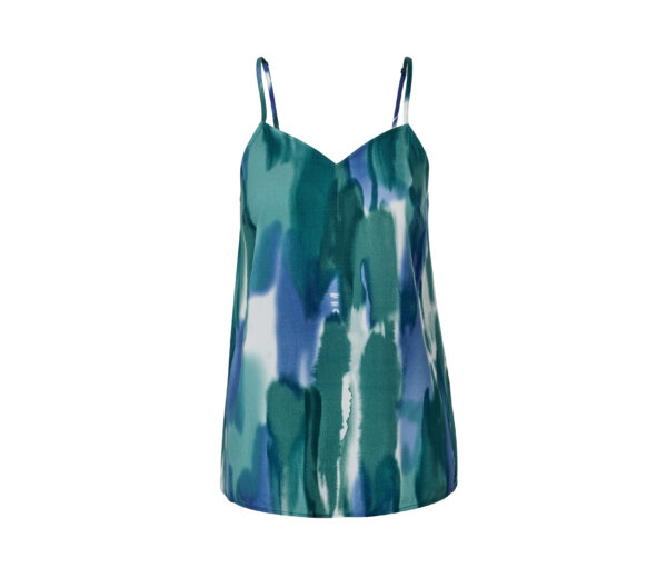 Tchibo - Spaghettiträger-Top - Damen - Gr. 34 - blau