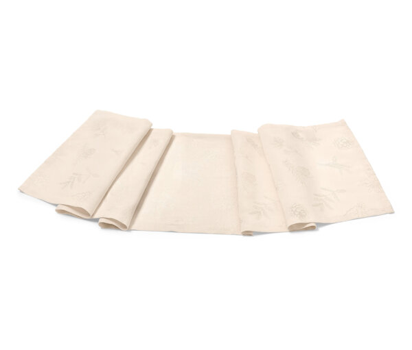 Tchibo - Jacquard-Tischläufer - beige