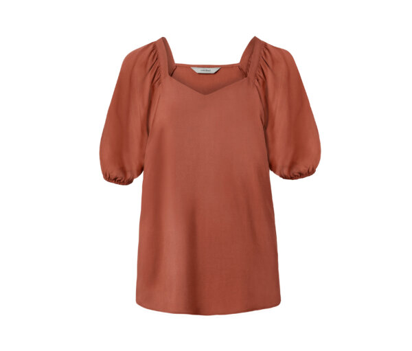 Tchibo - Bluse - Damen - Gr. 46 - rostrot