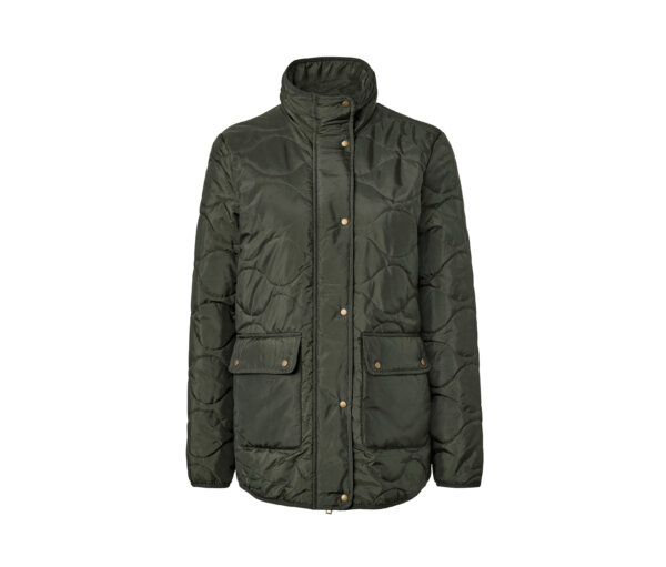 Tchibo - Steppjacke - Damen - Gr. 36 - olivgrün