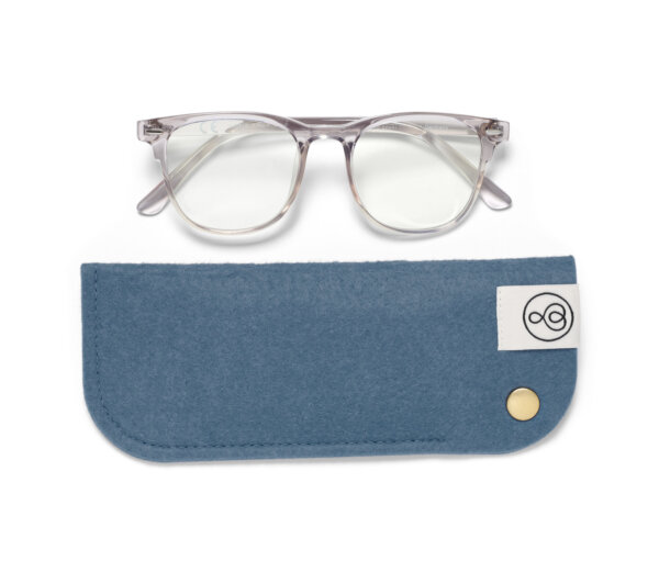 Tchibo - Blaulichtfilter Brille ohne Sehstärke - blau