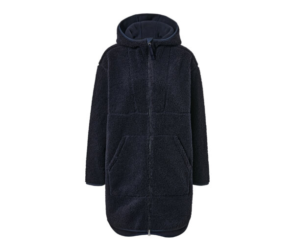Tchibo - Oversized Teddymantel - Damen - Gr. S - dunkelblau