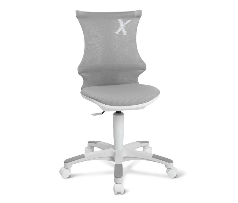 Topstar Kinderstuhl »Sitness X Chair 10« - 44x39x43cm - grau - Kunststoff / Stahl / Polyester