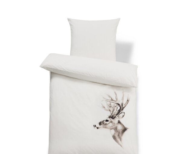 Tchibo - Premium-Baumwoll-Bettwäsche - weiß