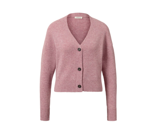 Tchibo - Grobstrick-Cardigan - Damen - Gr. M - hellrosa