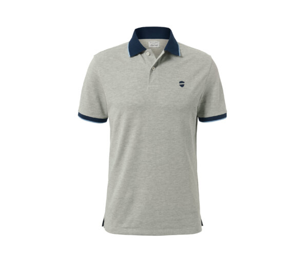 Tchibo - Piqué-Poloshirt - Herren - Gr. 5XL - grau