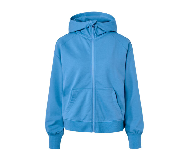 Tchibo - Sport-Sweatjacke - Damen - Gr. L - blau