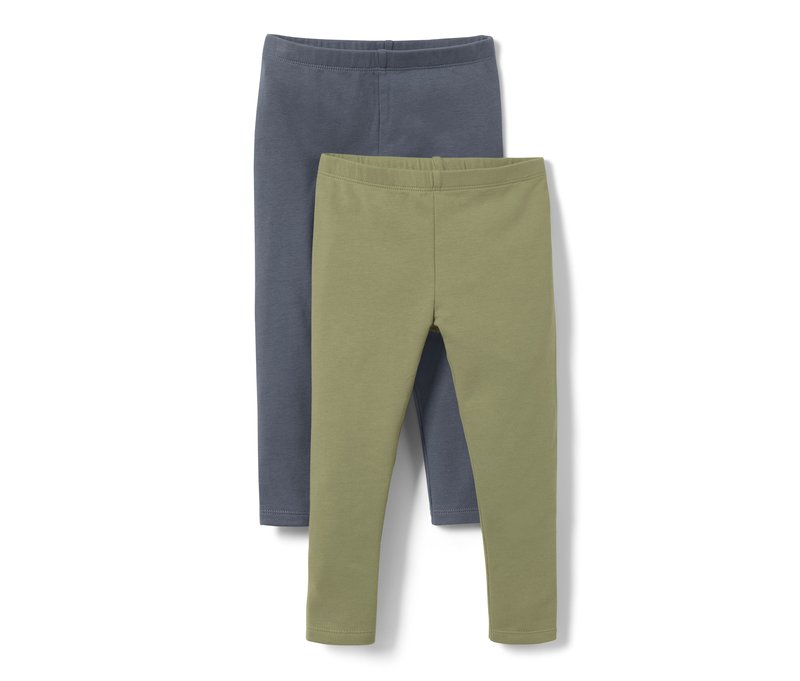 Tchibo - 2 Baby-und-Kleinkind-Leggings - Herren - Gr. 98/104 - dunkelblau