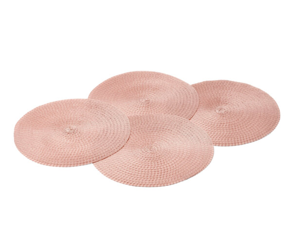 Tchibo - 4 Platzsets - rosé