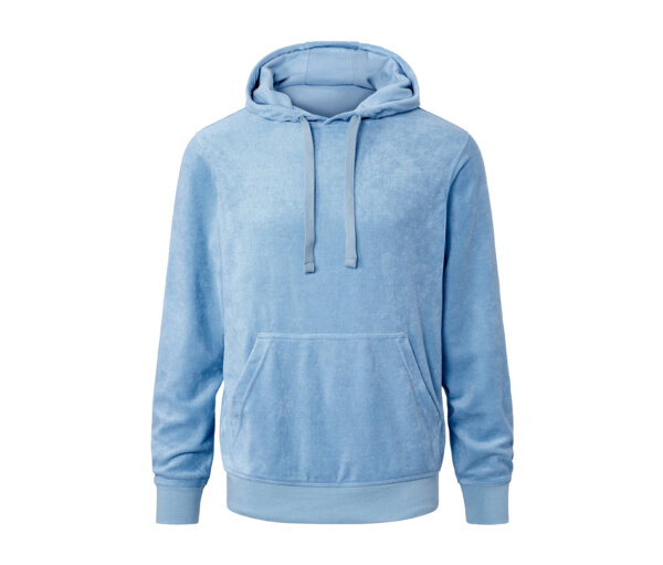 Tchibo - Frottee-Hoodie - Herren - Gr. M - hellblau