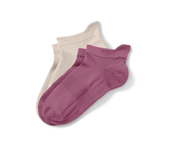 Tchibo - 2 Paar Sportsneaker-Socken - Damen - Gr. 35-38 - beige