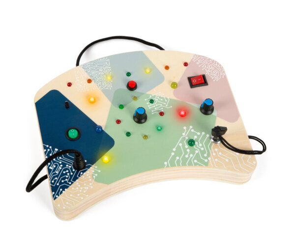 small foot Motorikbrett - mehrfarbig