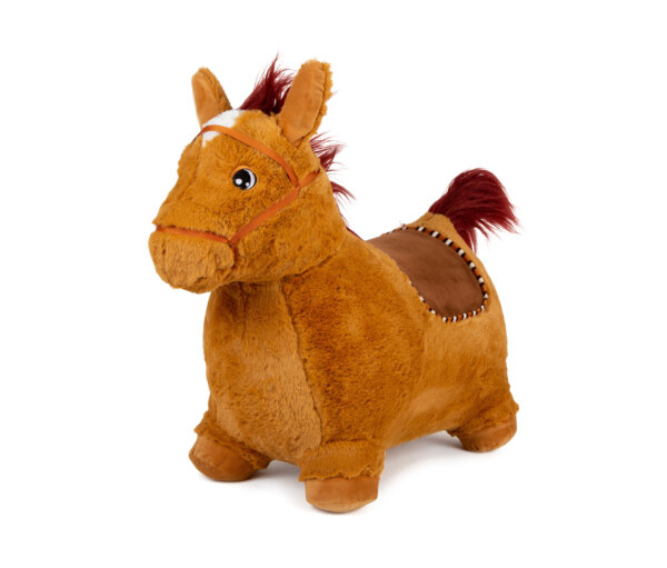 small foot Hüpfpferd Plüsch - braun