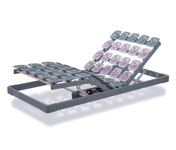Tempur® Systemrahmen »Flex 2000« elektrisch verstellbarer Lattenrost - grau