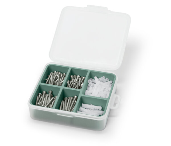 Tchibo - Schrauben-und-Dübel-Set - silber