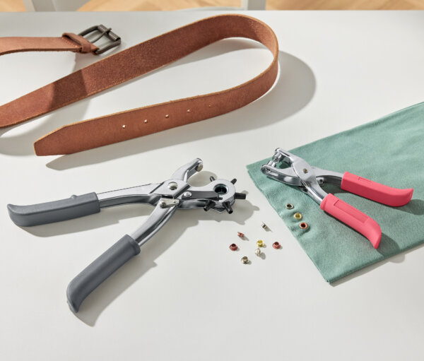 Tchibo - Loch- und Nietenzange - anthrazit