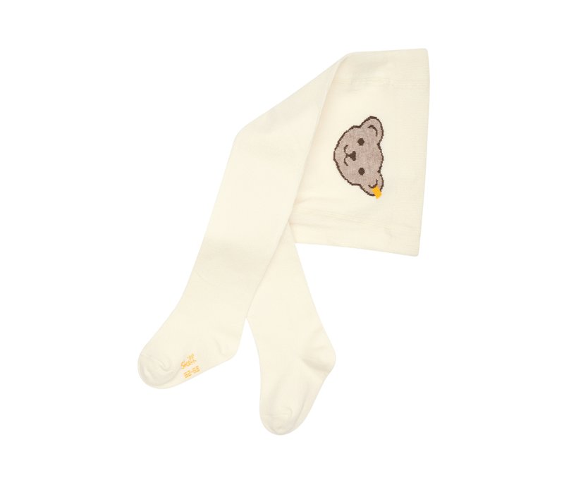 Steiff Baby-Strumpfhose - Baby - Gr. 74/80 - creme